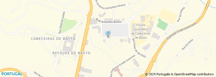 Mapa de Botelho & Ribeiro, Lda