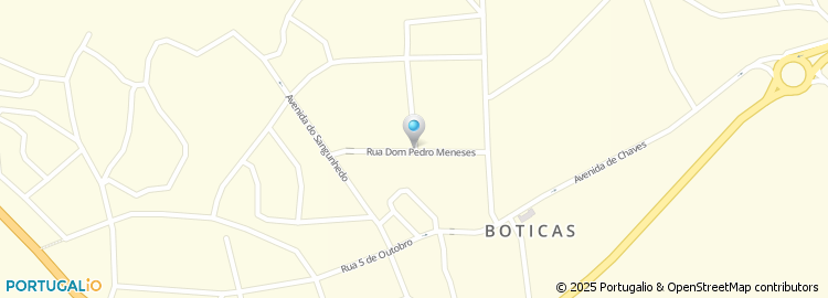 Mapa de Rua Dom Pedro de Meneses