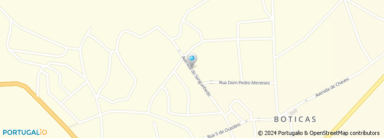 Mapa de Rua Doutor António Oliveira
