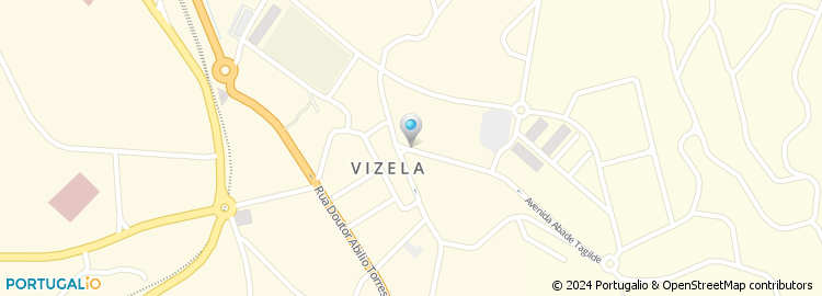 Mapa de Boutique de Pão Vizela Doce, Unipessoal Lda