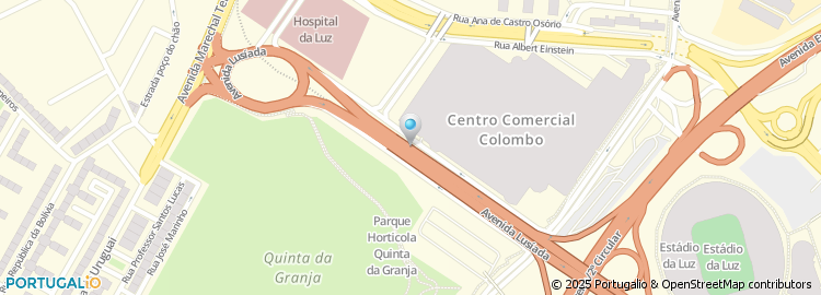 Mapa de Boutique dos Relógios, Centro Colombo