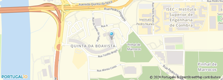Mapa de Braga & Silva Caetano, Lda