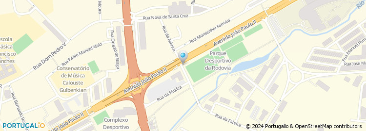 Mapa de Avenida João Paulo II