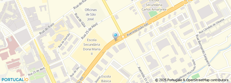 Mapa de Avenida João Xxi