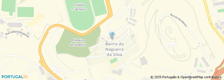 Mapa de Bairro Nogueira da Silva