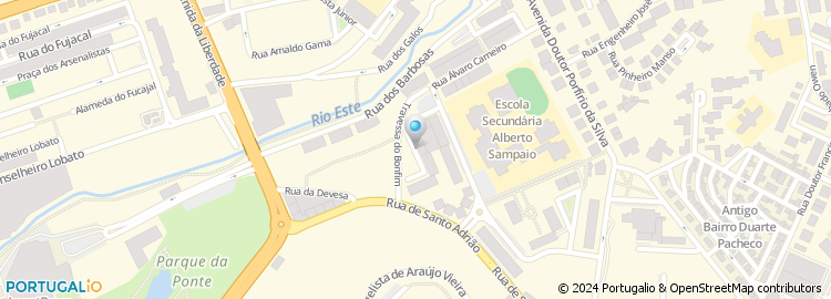 Mapa de Rua Carlos Teixeira