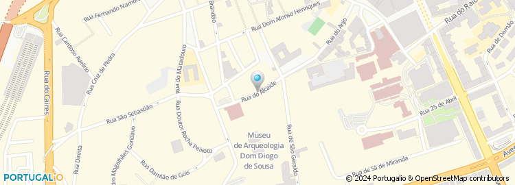 Mapa de Rua do Alcaide