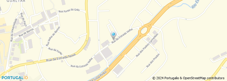 Mapa de Rua do Campo da Ribeira