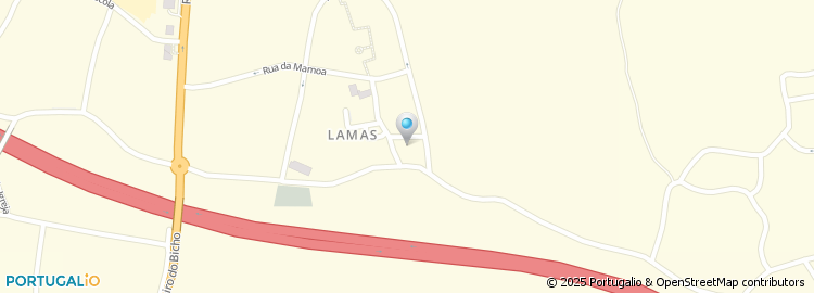 Mapa de Lamas