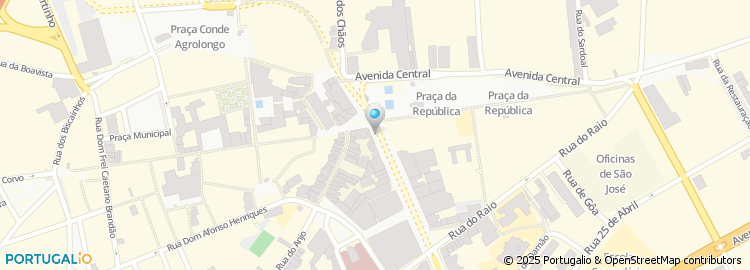 Mapa de Praça República