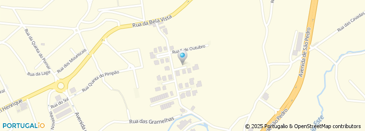 Mapa de Rua 10 de Junho