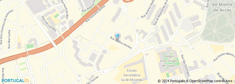 Mapa de Rua Adelino Abrantes