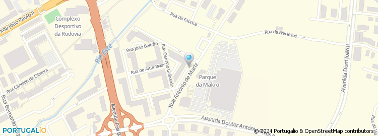 Mapa de Rua António de Mariz