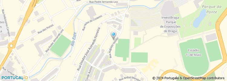 Mapa de Rua Augusto Veloso
