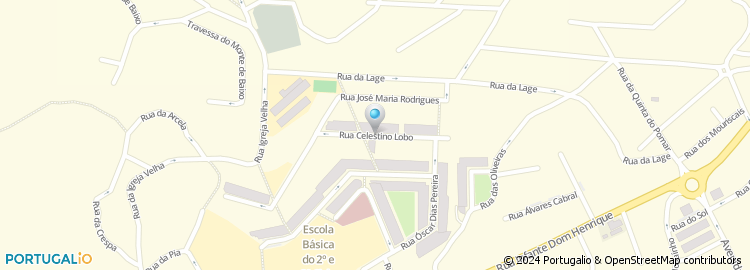 Mapa de Rua Celestino Lobo