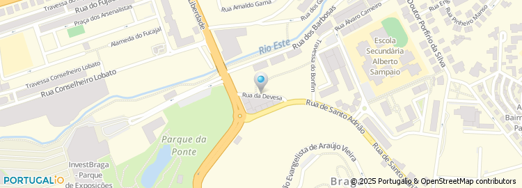 Mapa de Rua da Devesa