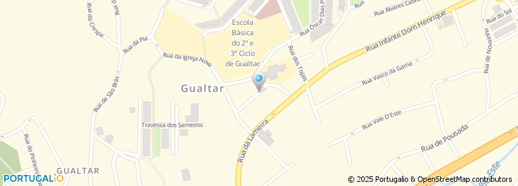 Mapa de Rua da Escola Nova