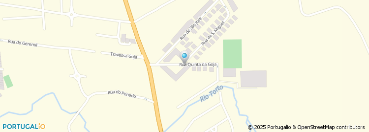 Mapa de Rua da Goja