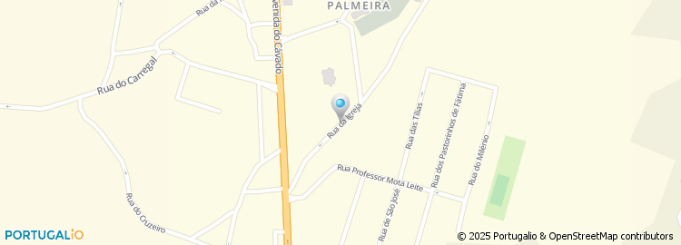 Mapa de Rua da Igreja