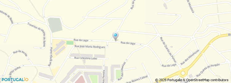 Mapa de Rua da Lage