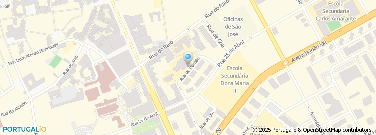 Mapa de Rua Damão