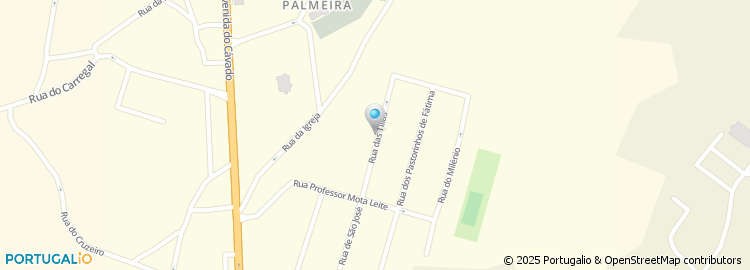 Mapa de Rua das Tílias