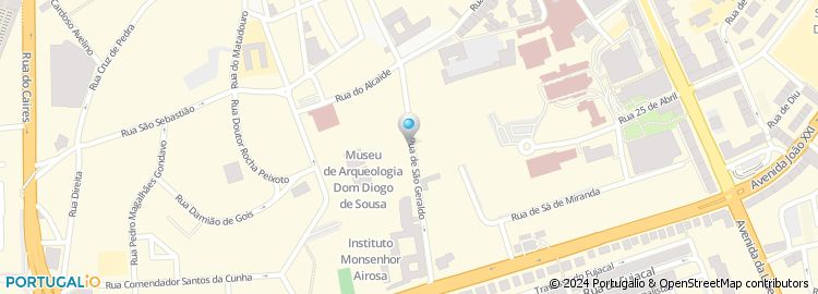 Mapa de Rua de São Geraldo