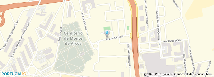 Mapa de Rua de São José