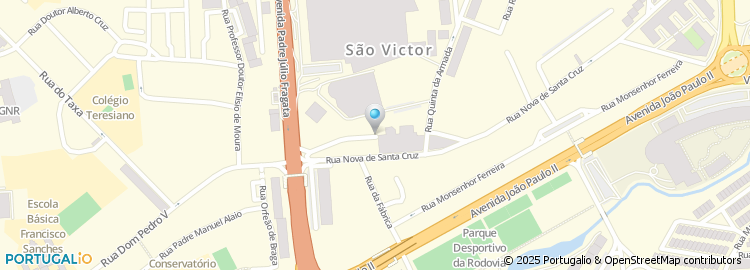 Mapa de Rua de São Victor-O-Velho