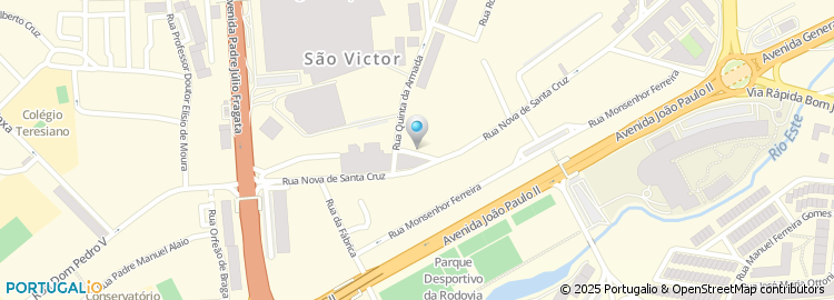 Mapa de Rua do Pulo