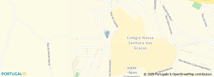 Mapa de Rua do Tourido