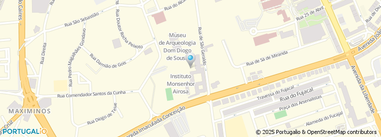 Mapa de Rua Dom Paio Ramires