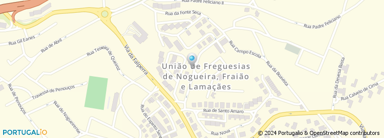 Mapa de Rua Domingos da Silva Teixeira