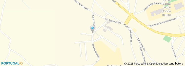 Mapa de Rua dos Artesãos de Real