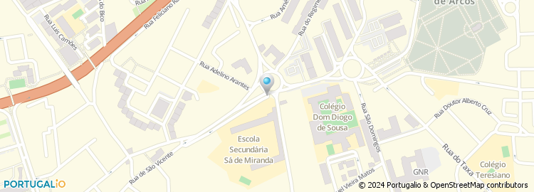 Mapa de Rua Doutor Domingos Soares