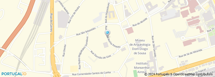 Mapa de Rua Doutor Rocha Peixoto