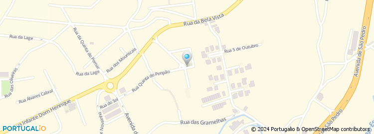 Mapa de Rua Francisco José Machado