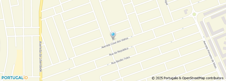 Mapa de Rua João de Deus