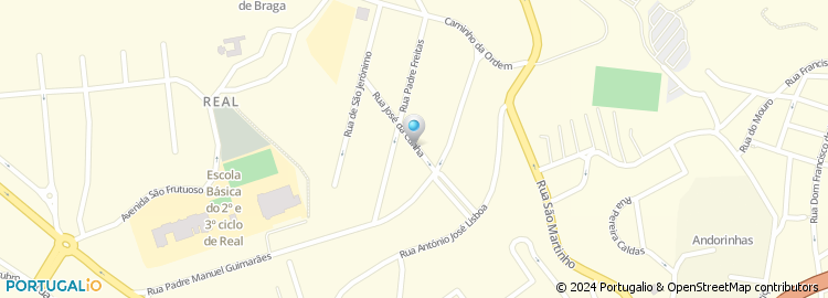 Mapa de Rua José da Cunha