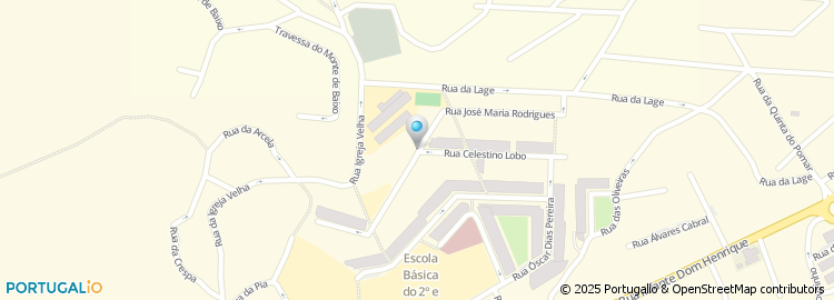 Mapa de Rua José Maria Rodrigues