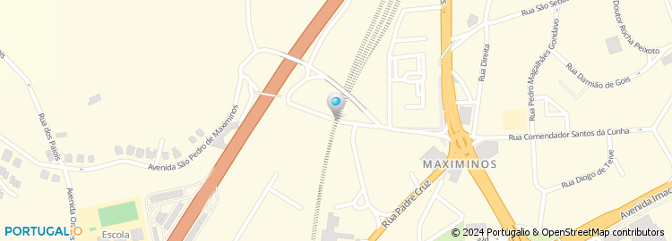 Mapa de Rua Lopes Gonçalves