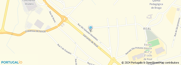 Mapa de Rua Quinta dos Lagos