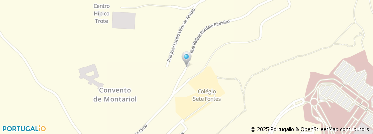 Mapa de Rua Rafael Bordalo Pinheiro