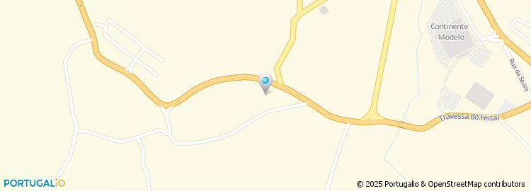 Mapa de Travessa do Monte