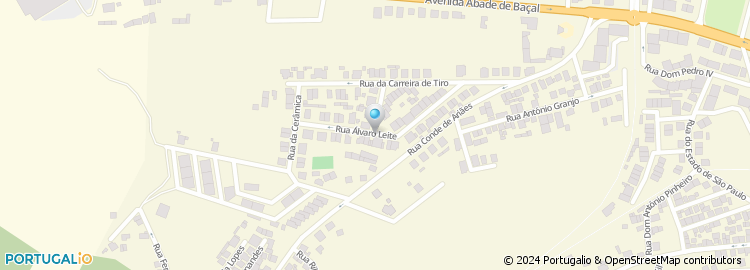 Mapa de Rua Álvaro Leite