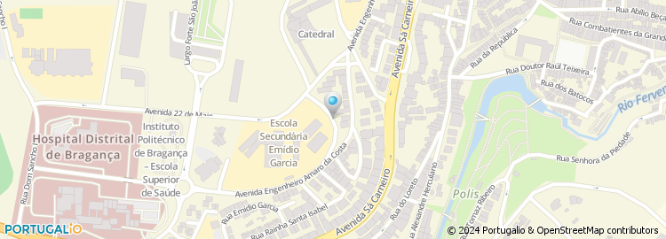 Mapa de Rua António Carlos Alves