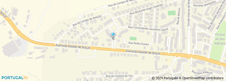 Mapa de Rua Doutora Branca Augusta Lopes Chiotte