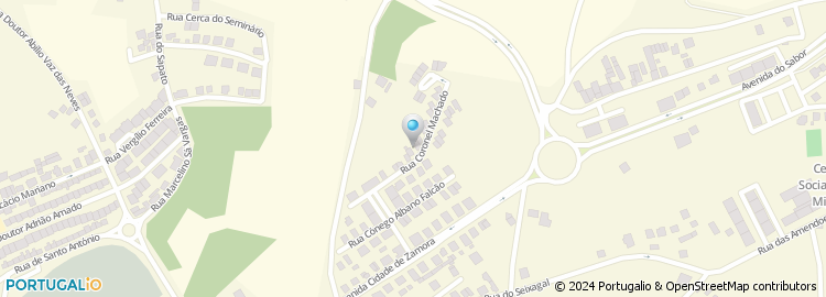 Mapa de Rua Coronel Augusto Machado