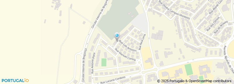 Mapa de Rua Custódio Ribeiro
