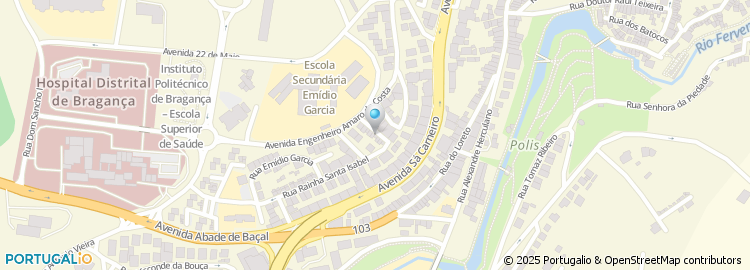 Mapa de Rua Desidério Bessa